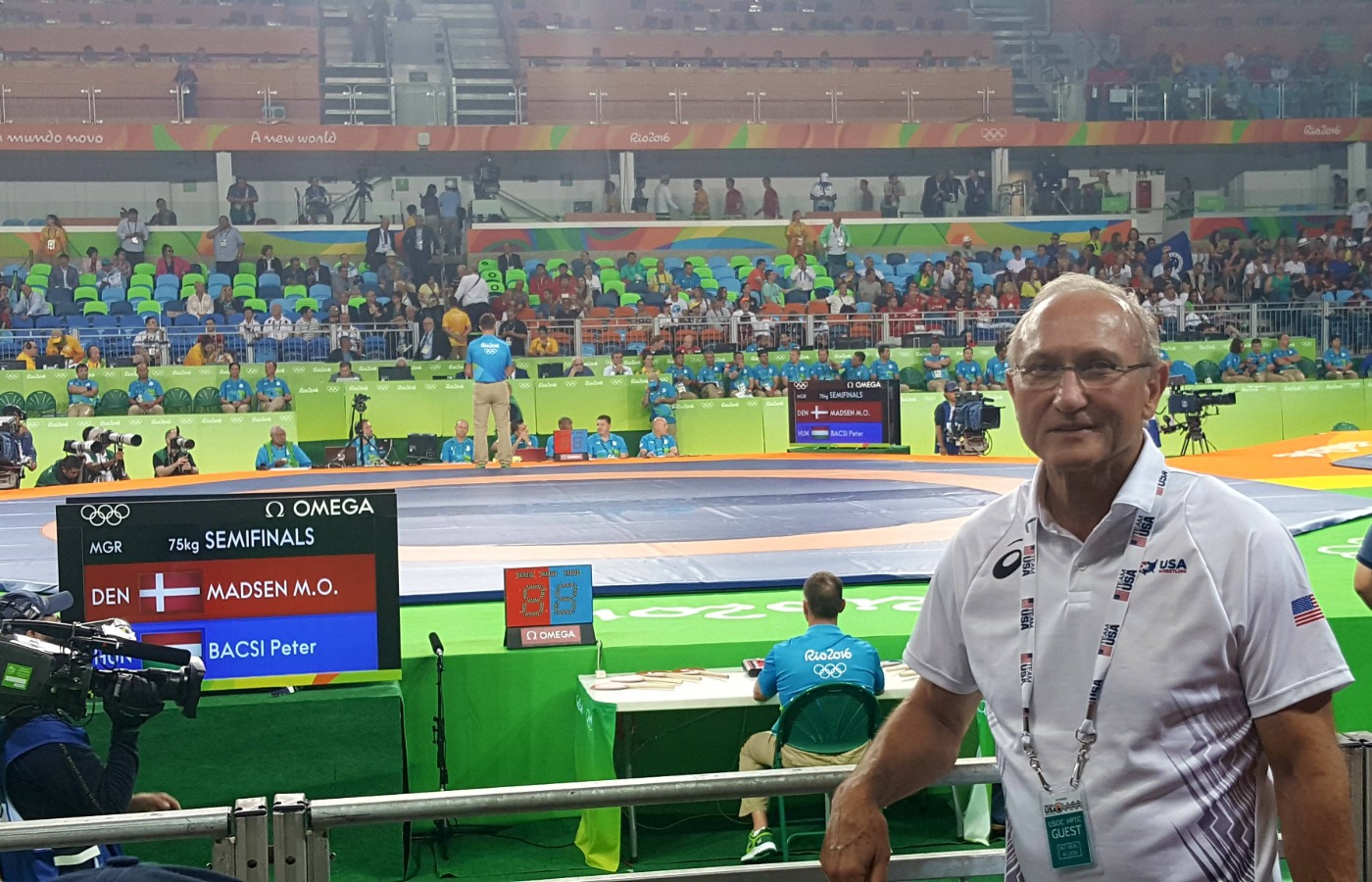 Dr. Stark at the 2016 Rio Olympics